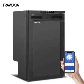 Tra-101 Travoca 12 Volt Refrigerator 83l Rv App Control Fridge And Freezer