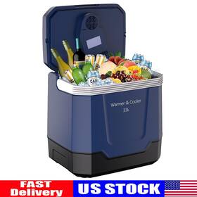 Tropow 629834085023 35quart 33l Portable Electric Cooler Warmer 12v/110v Dual-power Car Refrigerator