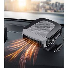 Tsklooy 717214687346 Car Heater Portable Fan 2 In 1 Mode 12v 150w Plug Cigarette Lighter Wi