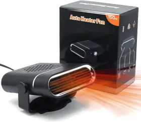 Tuncate 768330838198 Car Heater 2-in-1 Multi-function Portable 150w 12v That Plugs Into