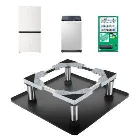 Ufljpks 761086962308 Mini Fridge Stand With Silicone Drip Tray &4 Stainless Steel Feet Ad