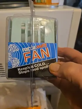 Valterra 019079026040 Fridgemate Fan For Home Dorm Rv Camper Trailer Motorhome Fridge Nib