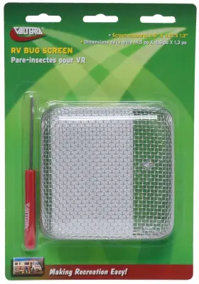A10-1322vp Valterra 019079113221 Bug Screen Rv Vent 4.5 X 1.3 1 Pack