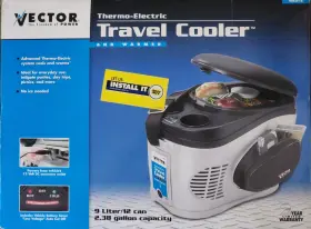 Vec212 Vector 2.38 Gallon/12 Can Thermo Electric Travel Cooler And Warmer New