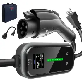 16aevc Very Van Portable Level 1 And 2 Ev Charger For All Non-tesla Evs 16a 110/240v 25ft Cord