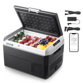 Vevor 197988146957 12 Volt Car Refrigerator Portable Freezer 42.3 Quart Electric Cooler Camping