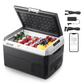 Wlczbxx40ldmycpan001 Vevor 197988146957 12 Volt Car Refrigerator Portable Freezer 42.3 Quart Electric Cooler Camping