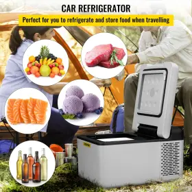 47693759866 Vevor Portable Car Refrigerator Freezer 10 Quart L Camping Road Trip Travel Outdoor
