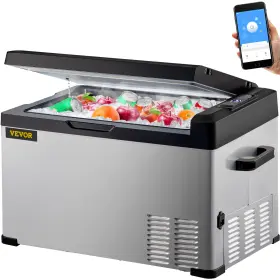 Bxs30lc30110vqfutv1 Vevor Portable Car Refrigerator 32 Qt 12v Freezer With Single Zone 12