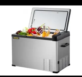 Bxs40lc40110vueqh Vevor 12volt Car Refrigerator Portable Freezer 42 Quart Camping Outdoor