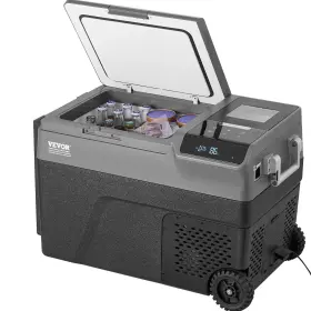 Glczbxx35ldmvc3xb Vevor Portable Car Refrigerator Freezer With Ice Making Function 37 Quart Single Zone