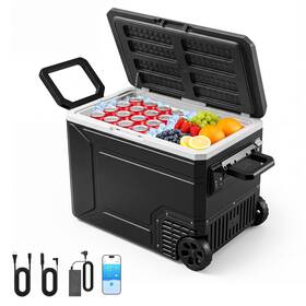 Vevor Glczbxx80ldm385ai001 12 Volt Refrigerator Portable Car Fridge Electric Freezer 82.4 Qt/ 78l