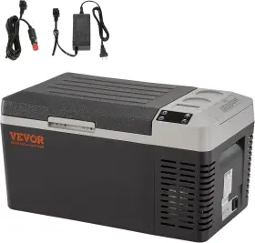 Wlcgxczbxd20lixtqv1 Vevor Car Refrigerator 12 Volt Fridge 21 Qt/20 L Single Zone Portab