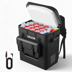 Wlczbxx13ldm111hm001 Vevor 12 Volt Refrigerator Portable Car Fridge Electric Freezer 13.7 Qt/ 13l