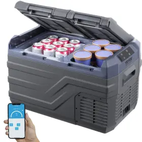 Wlczbxx35lsqmn8zu Vevor 26qt/25l Portable Car Refrigerator Freezer Compressor Dual Zone Home