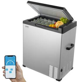 Vevor Wlczbxx75ldqvi9l3 Portable Car Refrigerator Freezer Compressor 70l /74 Quart Single Zone For Home