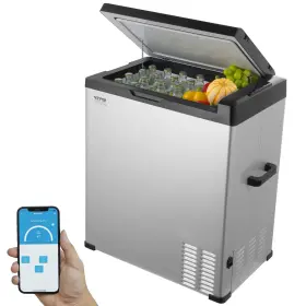 Wlczbxx75ldqvi9l3 Vevor Portable Car Refrigerator Freezer Compressor 70l /74 Quart Single Zone For Home