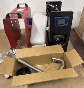 Vevor Zcjrqytj8kwdfklyjv0 27296 Btu 8000-watt Diesel Air Heater All In One With Remote