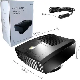 Fl-001 Vip New 12v Car Heater Portable Electric Heating Fan Defogger Defroster Demister