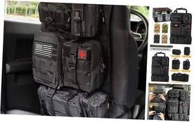 Warmone Sbo48 Maiker Tactical Car Seat Back Organizer Upgrade Vehicle Panel Black