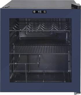 West Bend Wb15600bczsb Beverage Cooler Refrigerator 15 Wine Bottle/60 Can Slate Blue