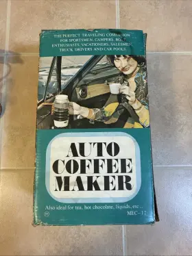 Mec-12 Westinghouse Vintage Auto Coffee Maker For Car Truck Boat Rv