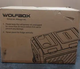 W-35l Wolfbox Portable 12v Car Refrigerator 35l Dual Zone Fridge