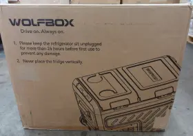 W-45l Wolfbox Portable 12v Car Refrigerator 45 Quart Dual Zone Fridge