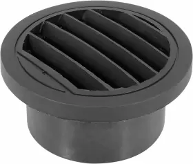 A20111800ux0038 X Autohaux 75mm Round Car Heater Ducting Warm Air Vent Outlet 360 Degrees