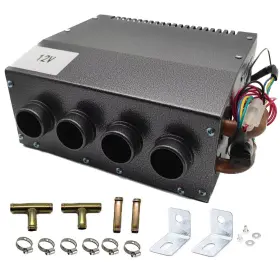 Xusha 761312157720 Hydronic Heater 12v 4 Front Vents Compact Design Portable Assembly Mo