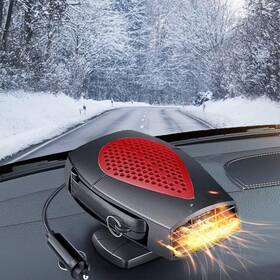 Xximuim 704090290630 12v 150w Portable Car Heater Fan - Fast Heating Defrost Defogger Dual Function