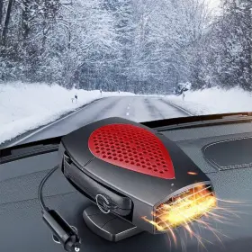 Xximuim 704090290630 12v 150w Portable Car Heater Fan - Fast Heating Defrost Defogger Dual Function