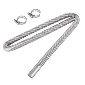 Xximuim ‎ Exhaust123 Parking Air Heater Exhaust Pipe 2.5cm/1in Inner Stainless Steel Pipe