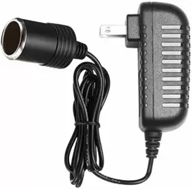 Foasf193 Yelesley Ac To Dc Converter 2a 24w Car Cigarette Lighter Socket 110-240v 12v Black
