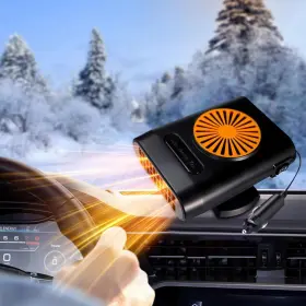 02343465423 Yiishuiil 12v Car Heater 200w 2 In1 Automobile Windshield Heating Fan/cooling Fan Defr