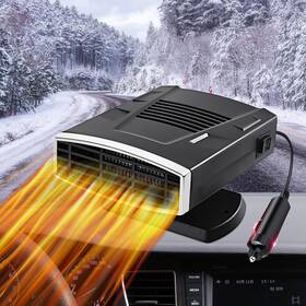 Yiishuiil 46123132 12v Car Heater 2 In 1 Fast Heating Defrost Defogger 360 Rotatable Handheld