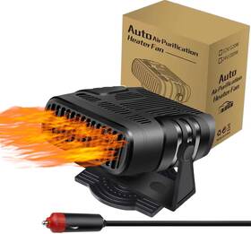 Yiishuiil Fan123 12v Car Heater Defroster Upgraded 2 In 1 Auto Windshield Cooling Fan