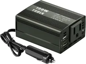 Bw-150 Ysolx 732755372445 150w Power Inverter Dc 12v To 110v Ac Converter Car Black