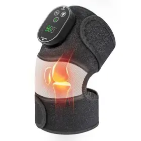 Hxam001 Yuanbo Cordless Heated Knee Massager 3-in-1 With Heat For Black