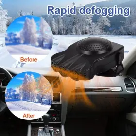 41023307 Yunomebuy 200w Portable Electric Car Heater 12v Dc Heating Fan Defogger Defroster Demister