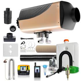 Zbjing Zbjing202505190852 7kw Diesel Heater 12v All-in-one Water-air With Lcd Display Aviation Plug