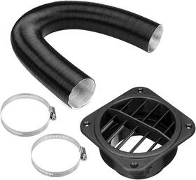 Zdhqlhj Zdh-thx1888-us 75mm Diesel Parking Heater Set Exhaust Pipe Ducting Car