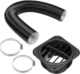 Zdh-thx1888-us Zdhqlhj 75mm Diesel Parking Heater Set Exhaust Pipe Ducting Car
