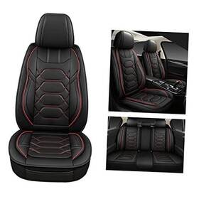 Zhejiang Treasureland Auto Accessories Co. Ltd. 1800200104 Leather Car Seat Covers Front Set Waterproof Faux Beige