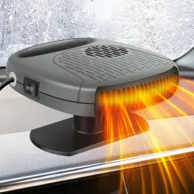 Ph150w-12v Zhfcgo 12v Portable Car Heater And Defroster 120w Turbo Fast Heating/cooling Black