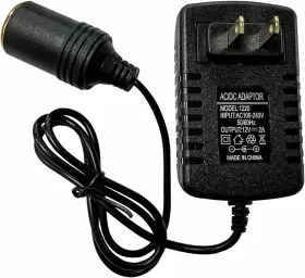 Ziciner-80dc Ziciner Ac To Dc Converter 100-240v 12v 2a 24w Ac/dc Car Cigarette