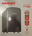 New Admiral Handy Personal Mini Fridge/warmer Black Ac/dc Power (AD1001). Price: $24.69.