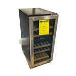 Newair 15" Dual Zone Wine Cooler Model NWC029SS01 - Stainless Scratch & Dent Used. Price: $602.89.