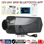 Diesel Air Heater 12/24V 5KW Bluetooth App Lcd Remote Control Parking New. Price: $81.99.