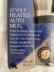 Nib Smart Tools 12 Heated Auto/travel Mug Automatic, Turn-off. 16 Oz. New. Price: $18.00.